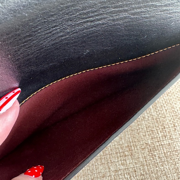 Coach Rambler Handbag in Glovetanned Leather (Black) - Picture 11 of 16